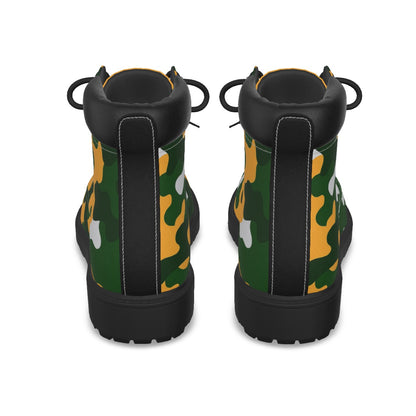 Green Bay Football Game Day All-Over Print Men's Short Boots
