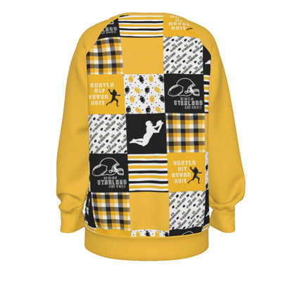 All-Over Print Women's Raglan Sleeve Sweatshirt