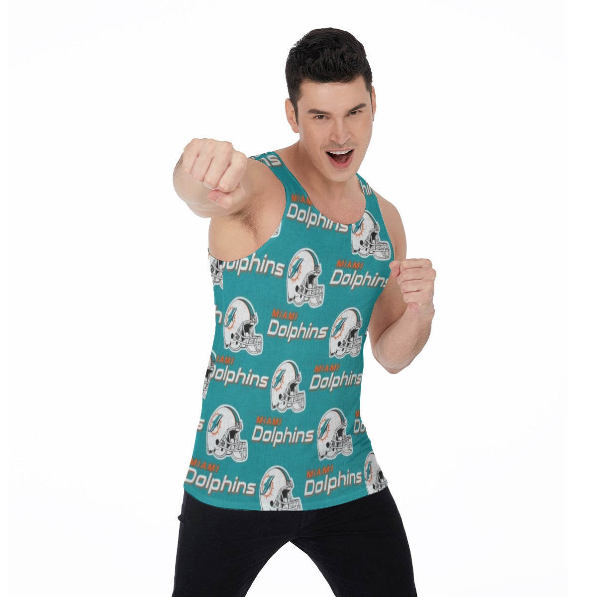 Miami Football Game Day All-Over Print Men's Tank Top