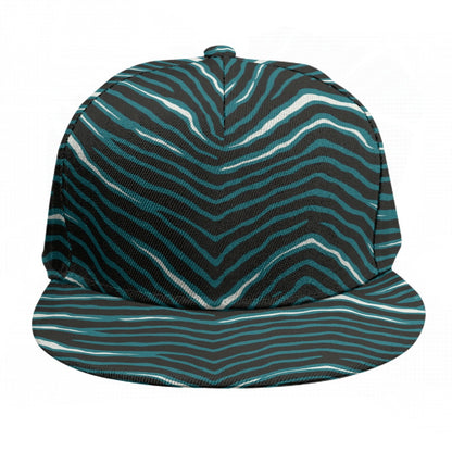 Philadelphia Football Game Day Baseball Cap With Flat Brim