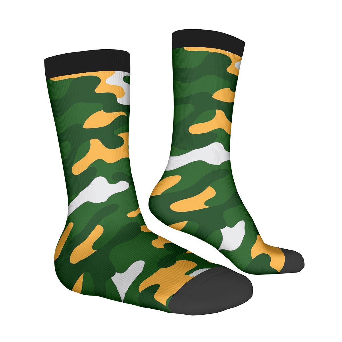 Green Bay Football Game Day Contrast Color Socks For the USA