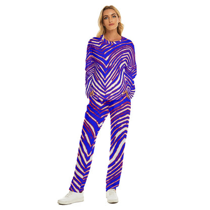 Buffalo Bills Zubaz Women's Pajama Suit