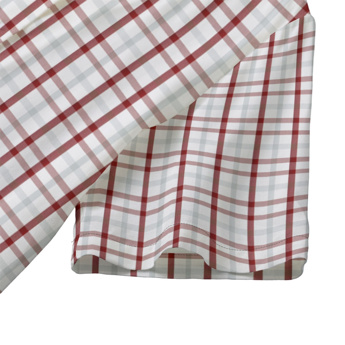 Indiana Tartan Plaid Bloomington  Hoosiers Women's Hawaii Shirt | Rayon