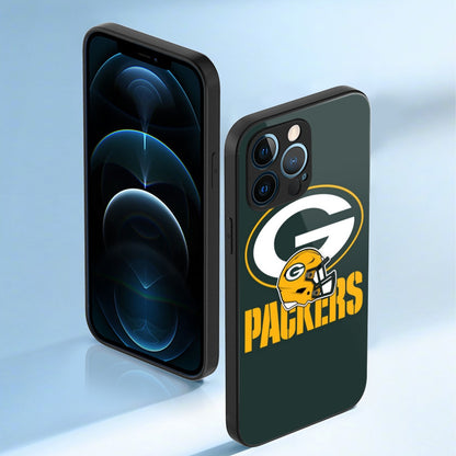 Green Bay Football Game Day iPhone 13 Series Mobile Phone Case | Glass