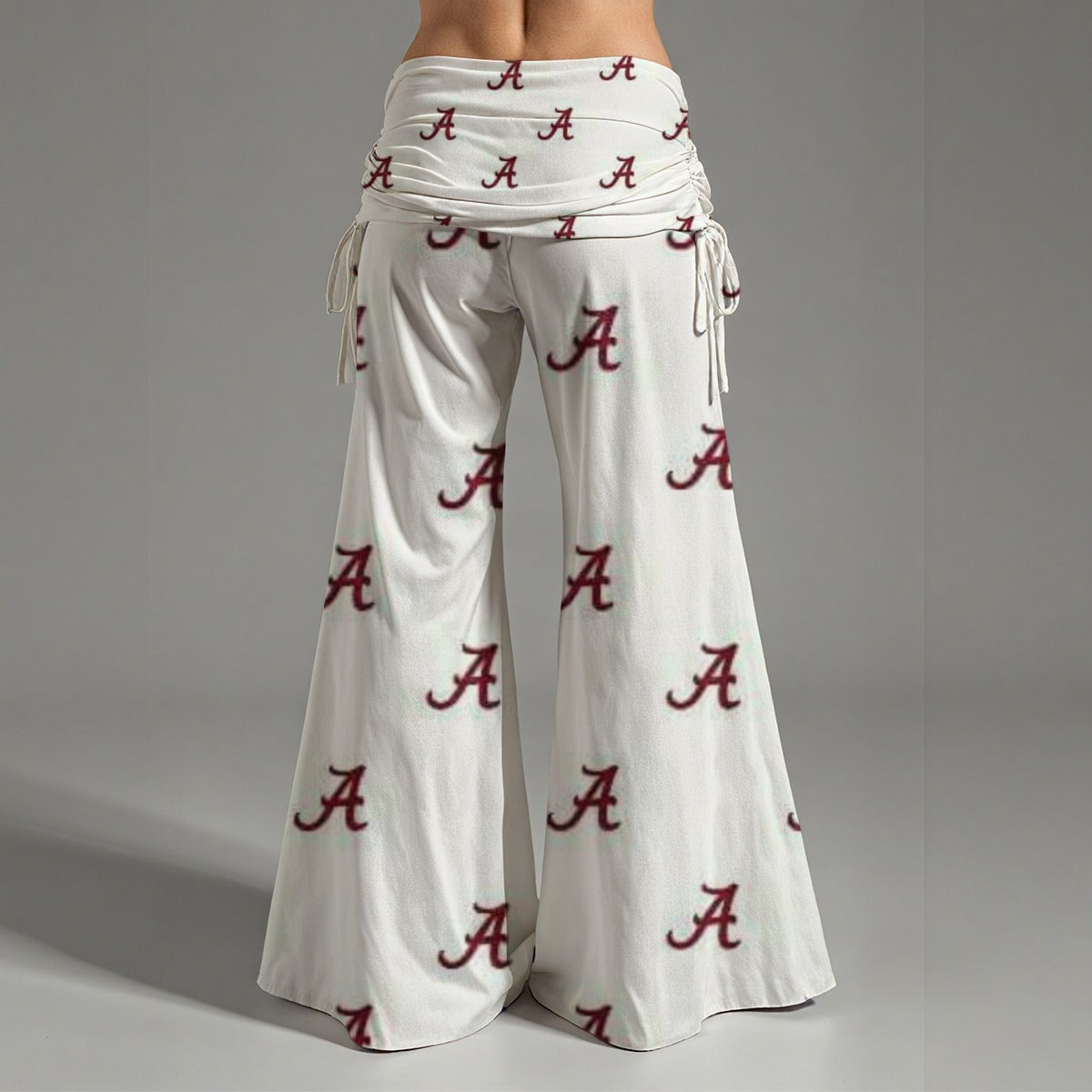 Alabama - Crimson Tide Women's High Waist Wide Leg Pants