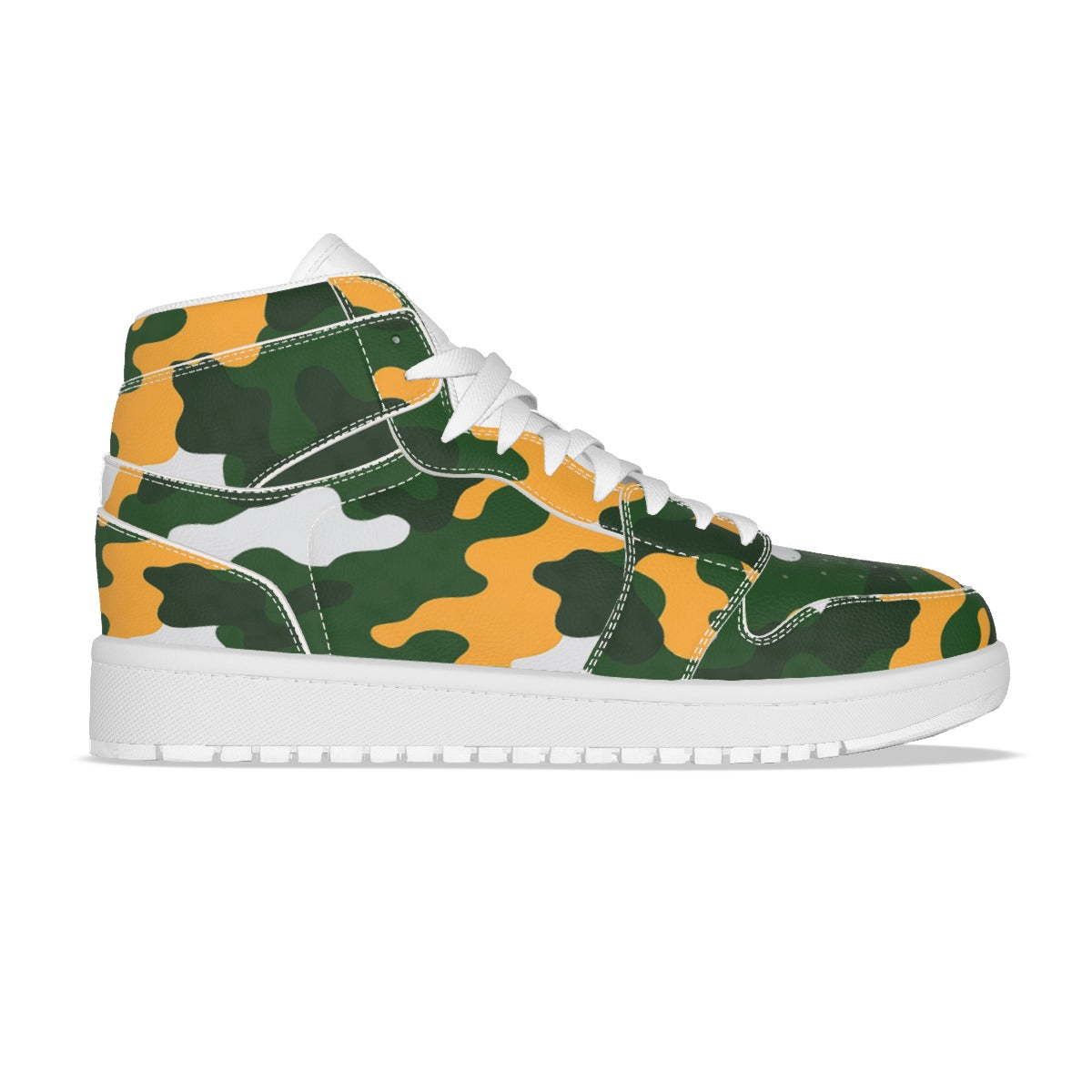 Green Bay Football Game Day Men's Synthetic Leather Stitching Shoes
