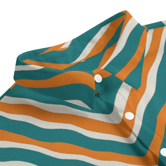 Miami Football Game Day All-Over Print Men's Polo Shirt | Birdseye