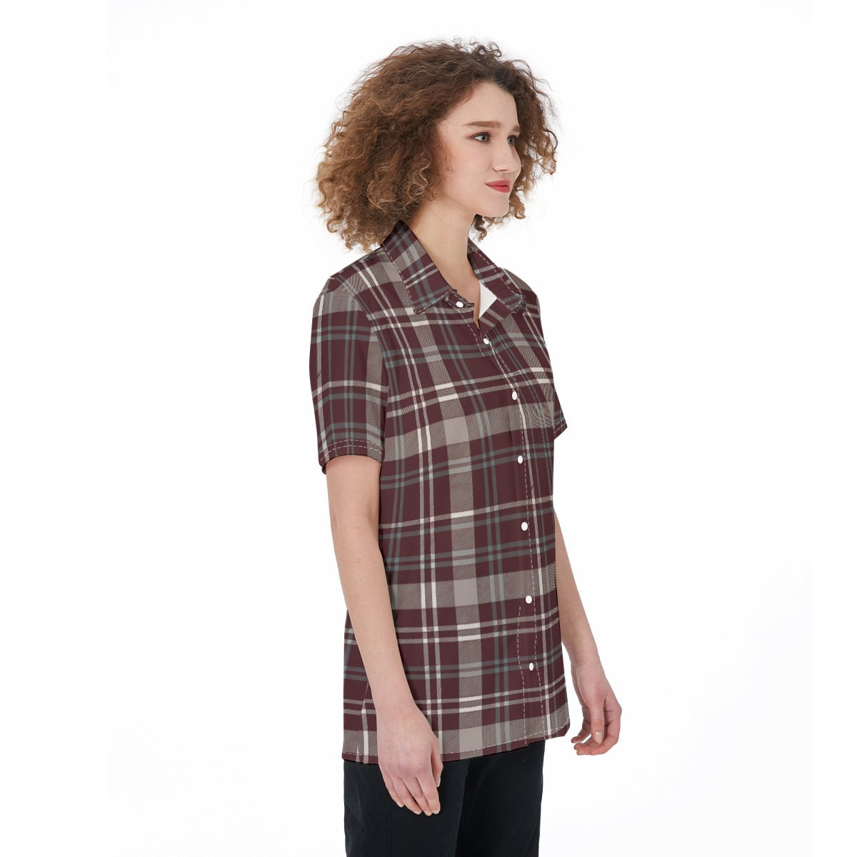 Texas Tartan Plaid A&M - Aggies Women's Shirt