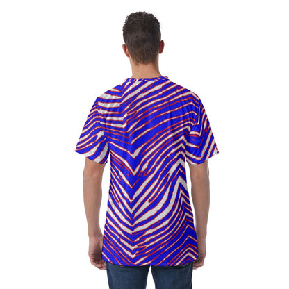 Buffalo Bills Zubaz Men's T-Shirt | Velvet