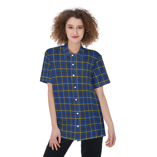 Pittsburgh Tartan Plaid Panthers Women's Shirt