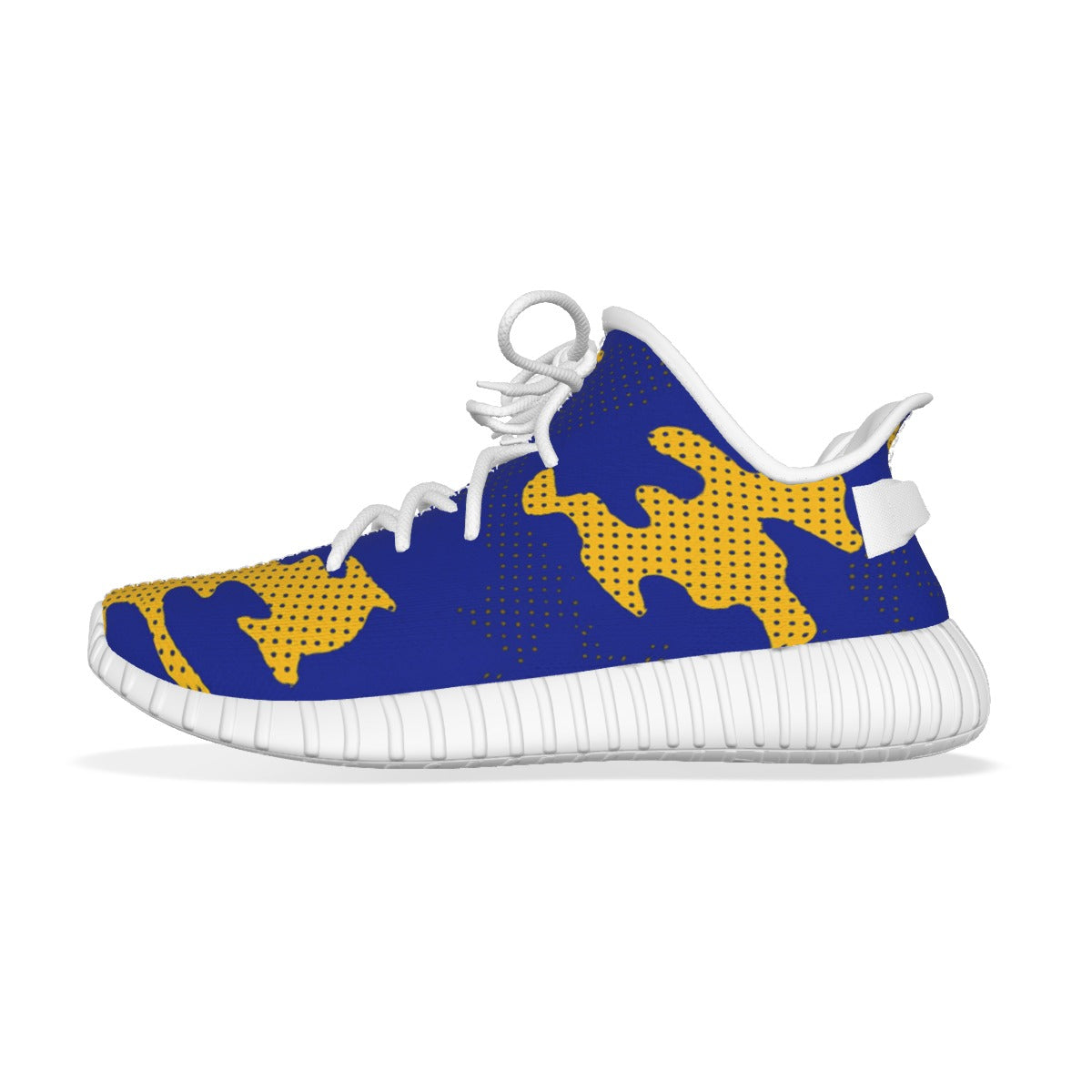 Urban Legend Pittsburgh Panthers Royal Blue Gold White Camo Coconut Sneakers Shoes