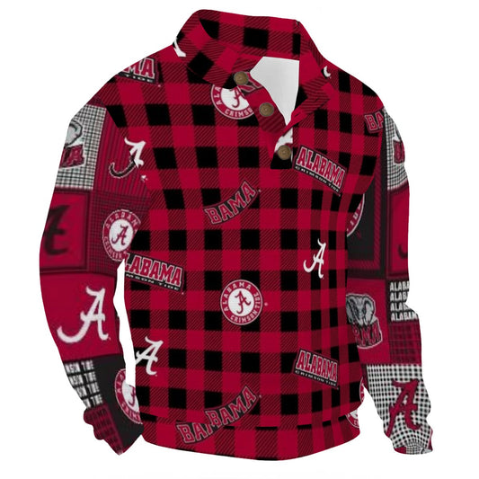 Alabama - Crimson Tide Casual Pullover Shirt With 1/4 Zip