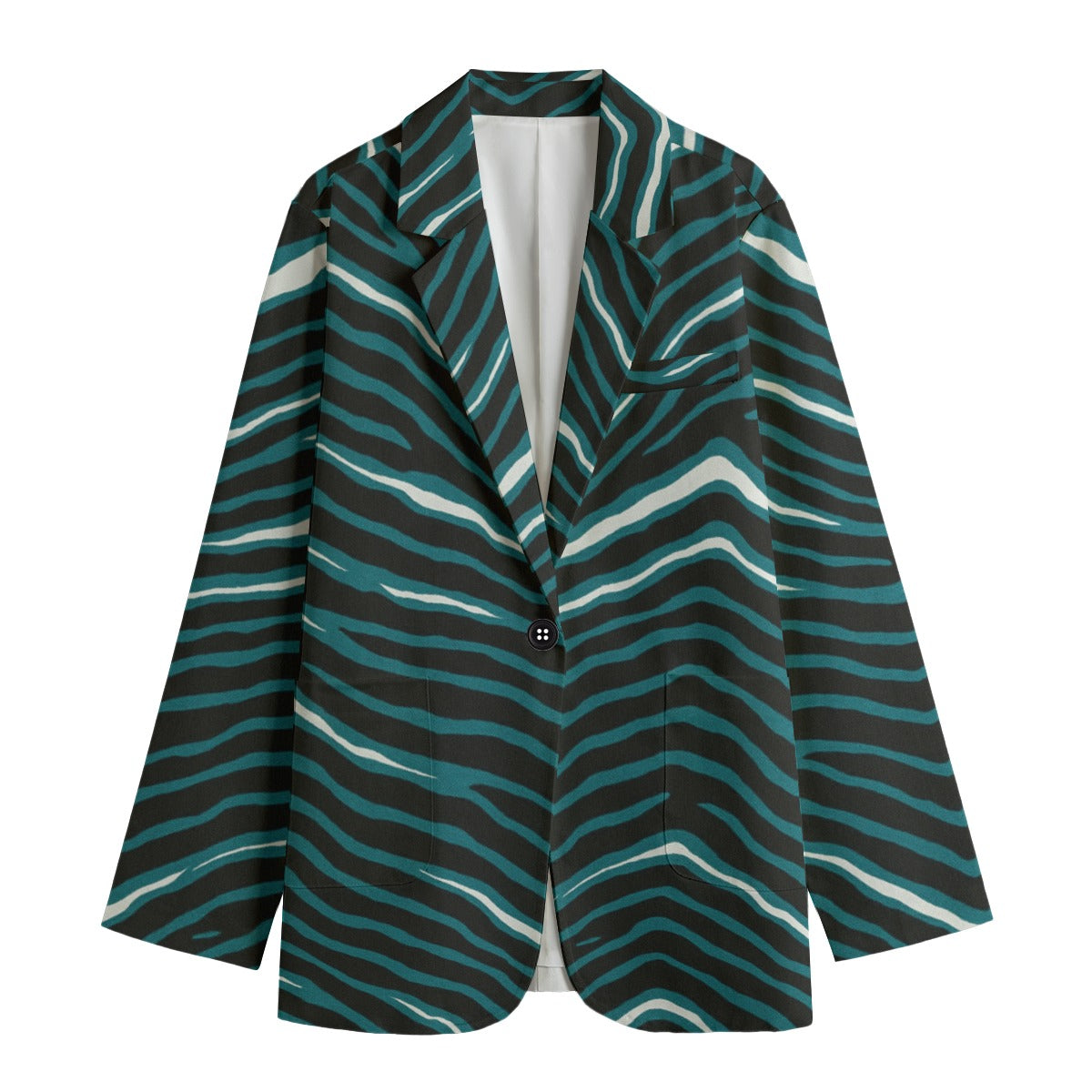 Philadelphia Football Game Day All-Over Print Women's Leisure Blazer