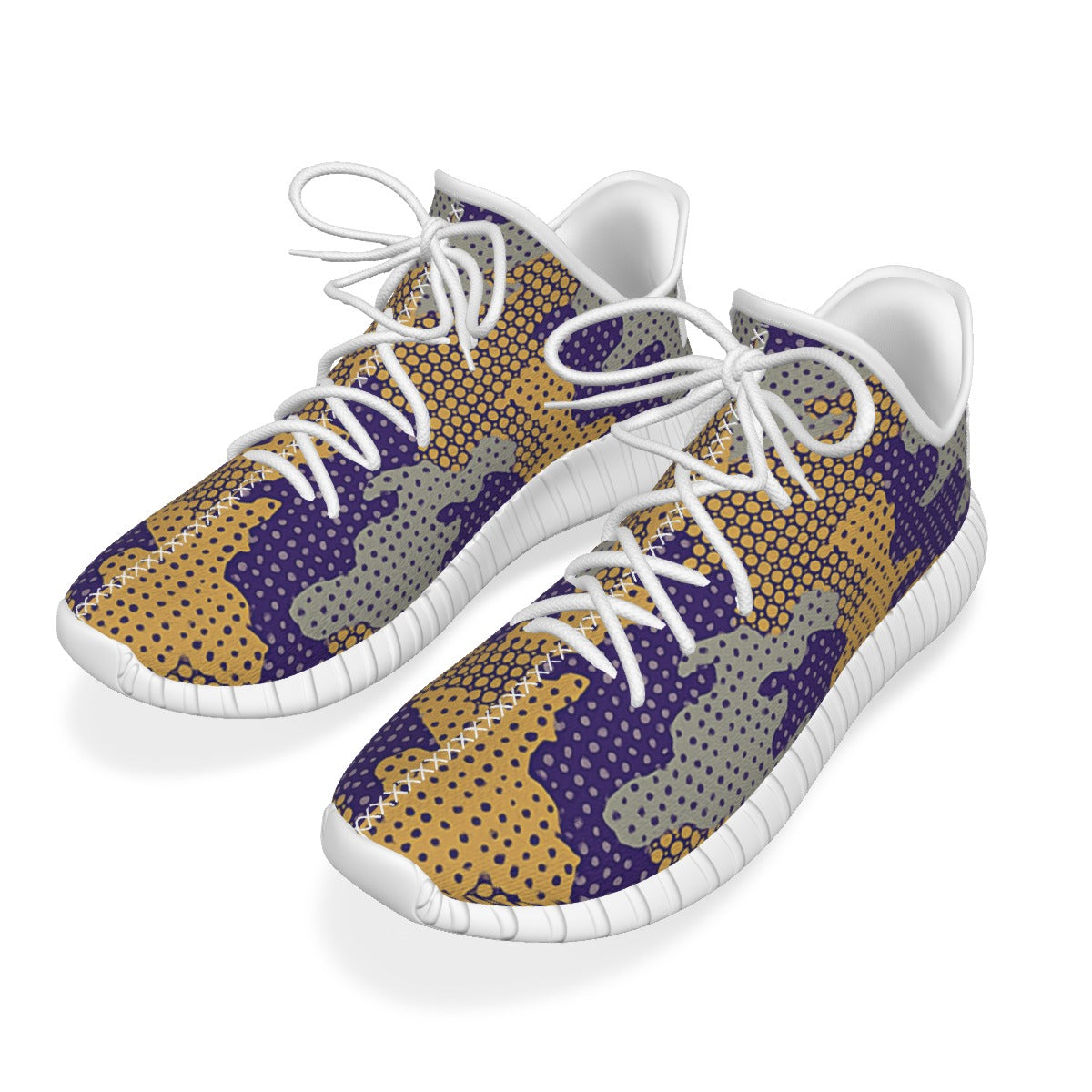 Urban Legend Washington Huskies Purple Gold White Camo Coconut Sneakers Shoes