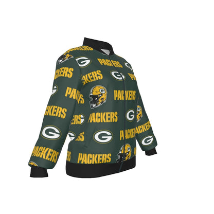 Green Bay Football Game Day All-Over Print Women's Jacket