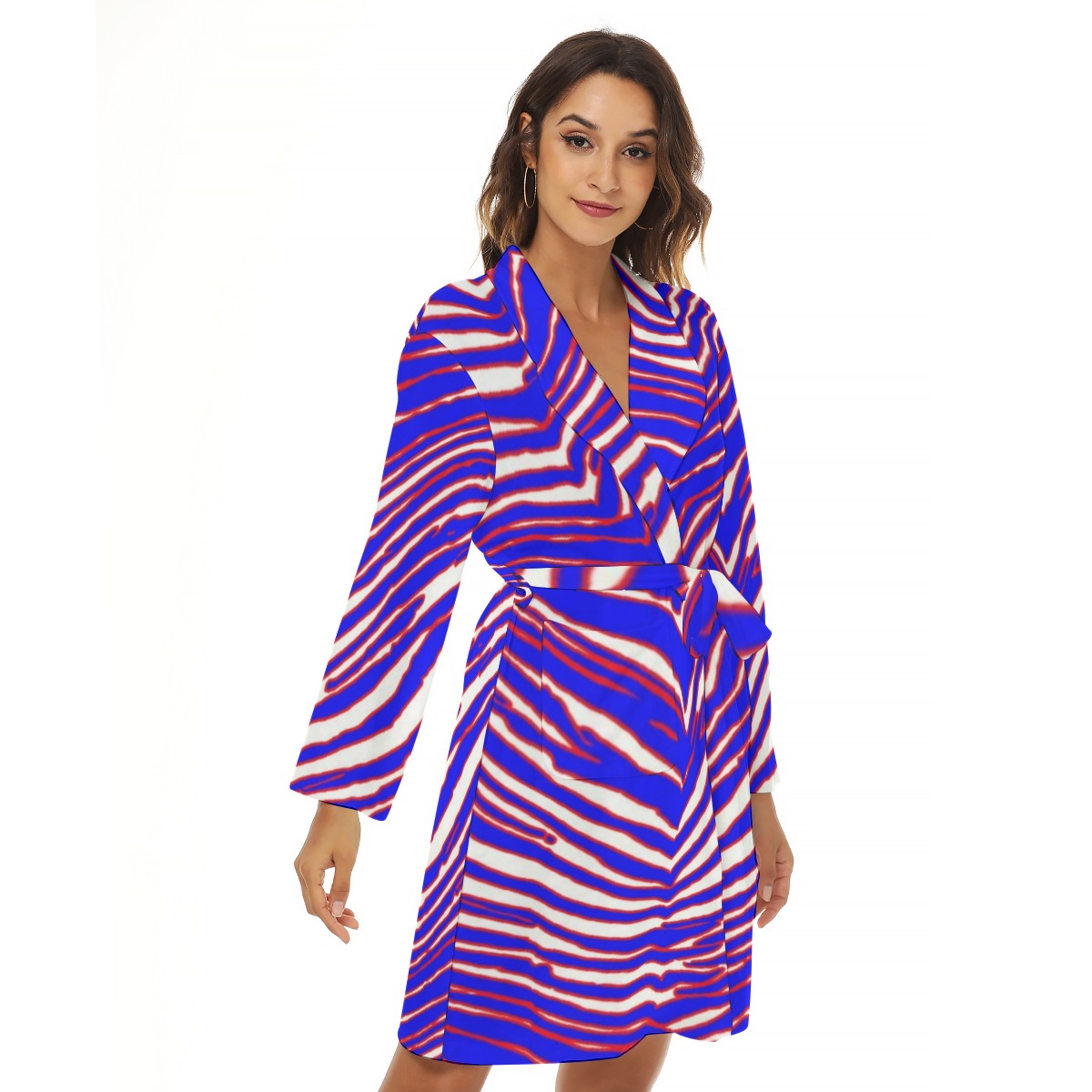 Buffalo Bills Zubaz Women's Robe