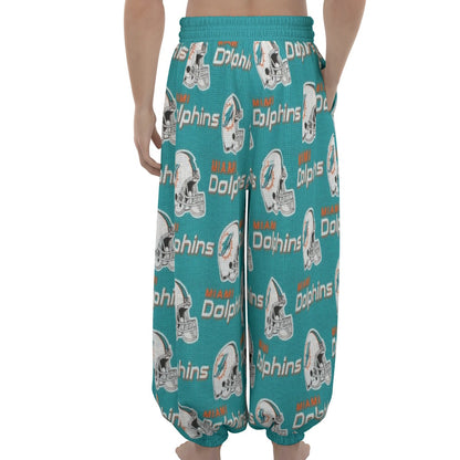 Miami Football Game Day All-Over Print Unisex Lantern Pants