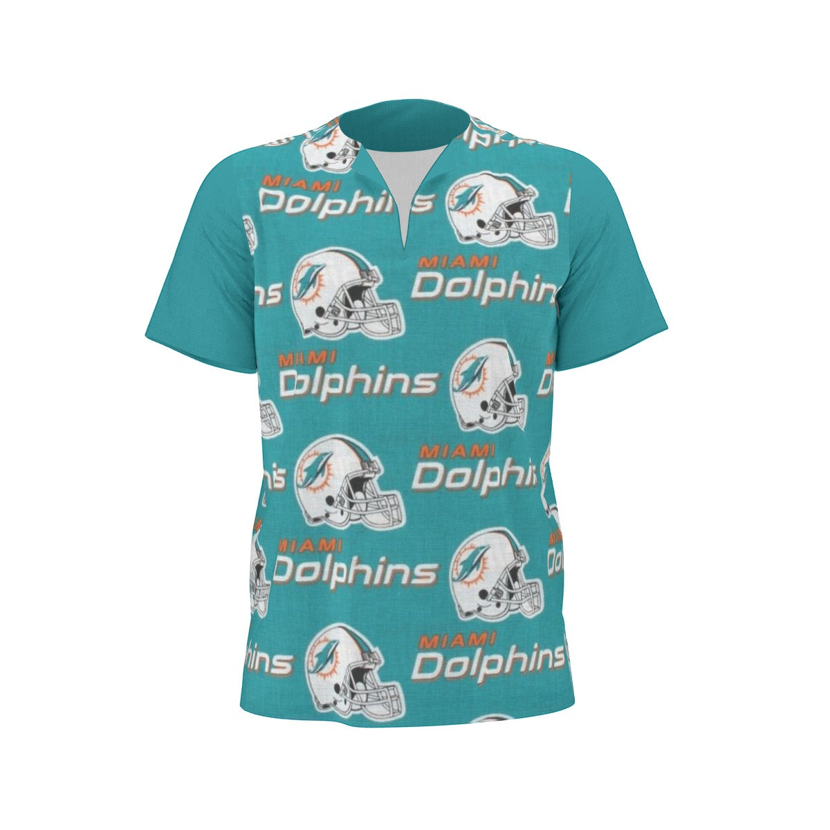 Miami Football Game Day All-Over Print  Men's African Dashiki Shirt