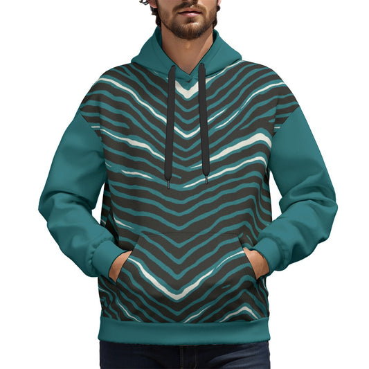 Philadelphia Football Game Day All-Over Print Unisex Plus Fleece Pullover Hoodie