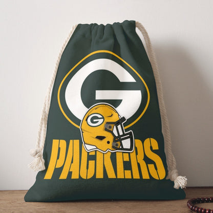 Green Bay Football Game Day Double-Side Printing Christmas Bag