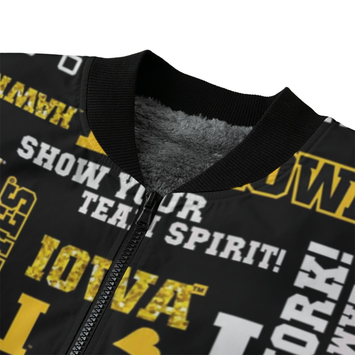 Urban Legend Iowa – Hawkeyes Fleece Bomber Jacket