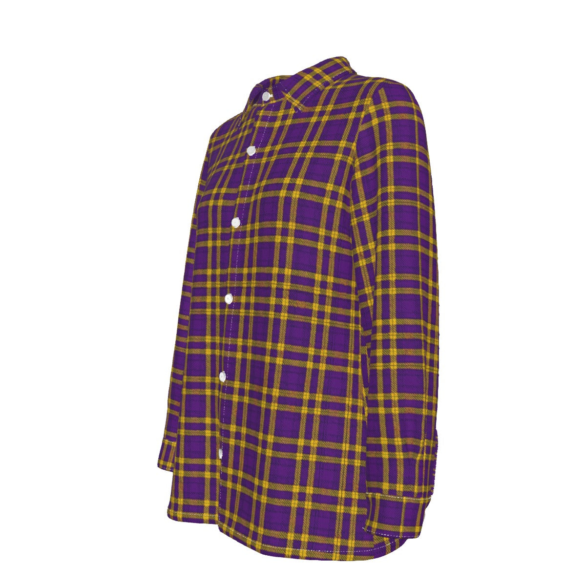 Louisiana Tartan Laid Tigers Lsu Women's Elastic-Back Shirt