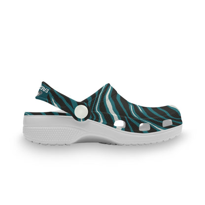 Philadelphia Football Game Day Children's Hole Shoes