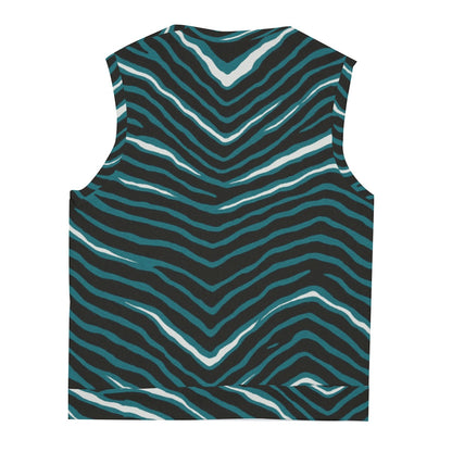 Philadelphia Football Game Day All-Over Print Men's Imitation Knitted V-neck Vest