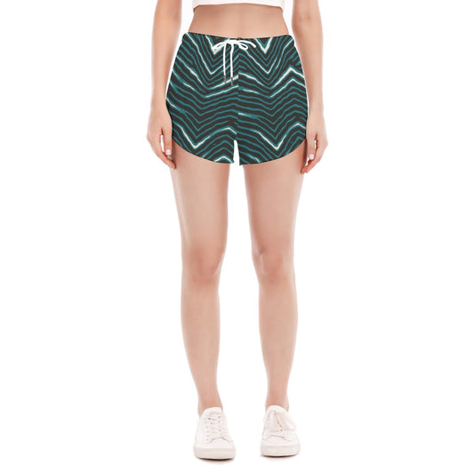 Philadelphia Football Game Day All-Over Print Women's Side Split Running Pants