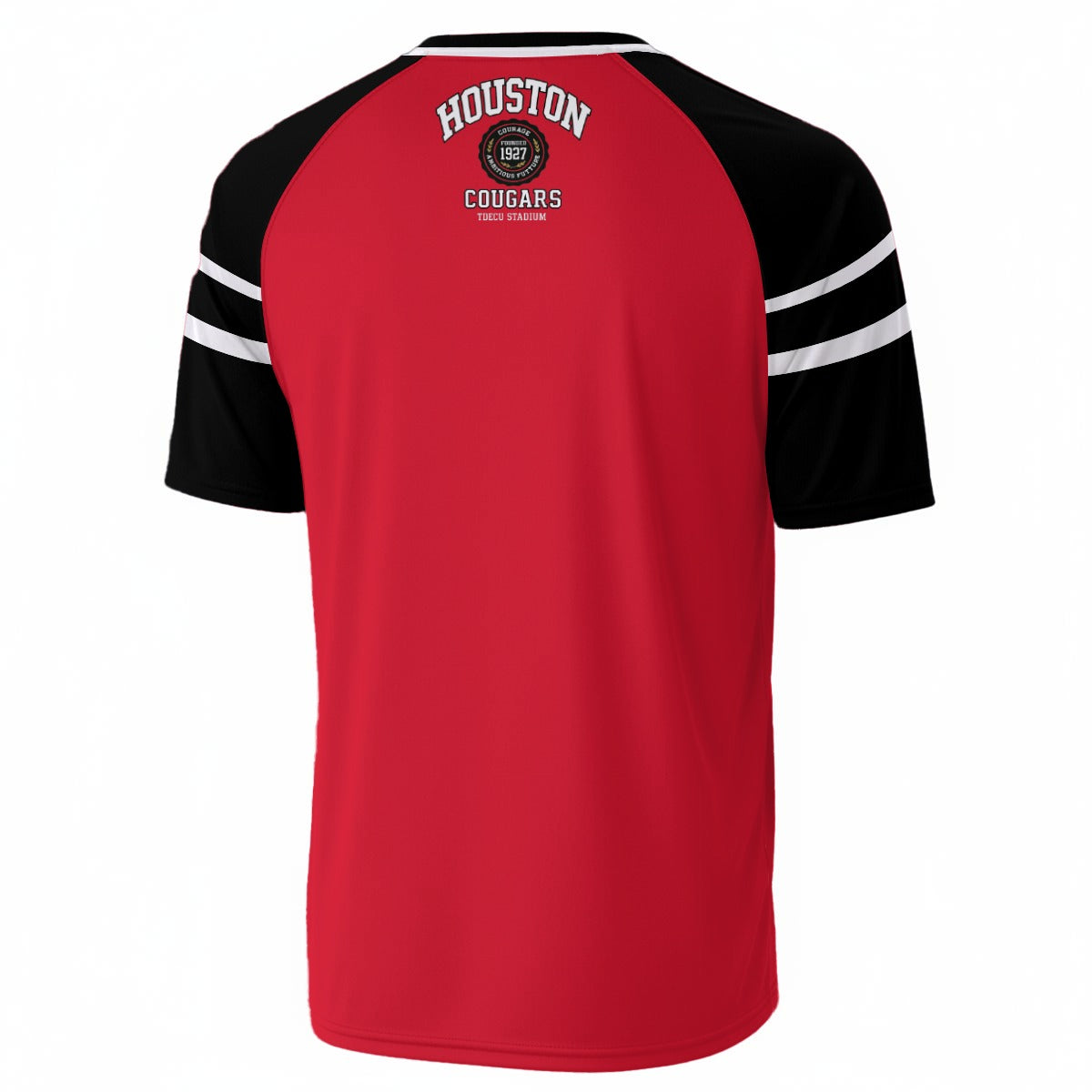 Houston Cougars V-Neck Short Sleeve T-Shirt