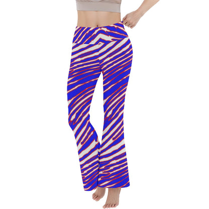 Buffalo Bills Zubaz Women's Reversible High-Waisted Yoga Pants