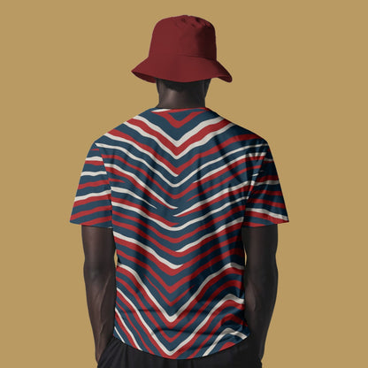 New England Football Game Day All-Over Print Men's O-Neck T-Shirt