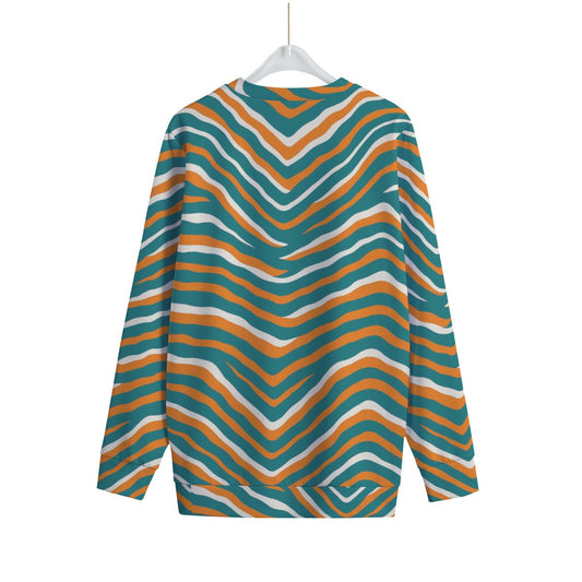 Miami Football Game Day All-Over Print Women's Sweatshirt