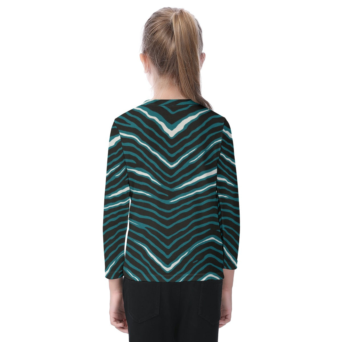 Philadelphia Football Game Day All-Over Print Kid's O-neck Long Sleeve T-shirt