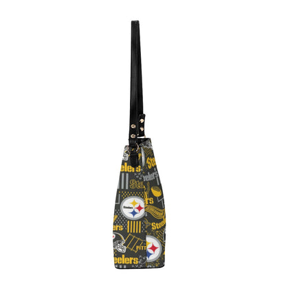 Pittsburgh Steelers Minimalist Square Crossbody Bucket Bag