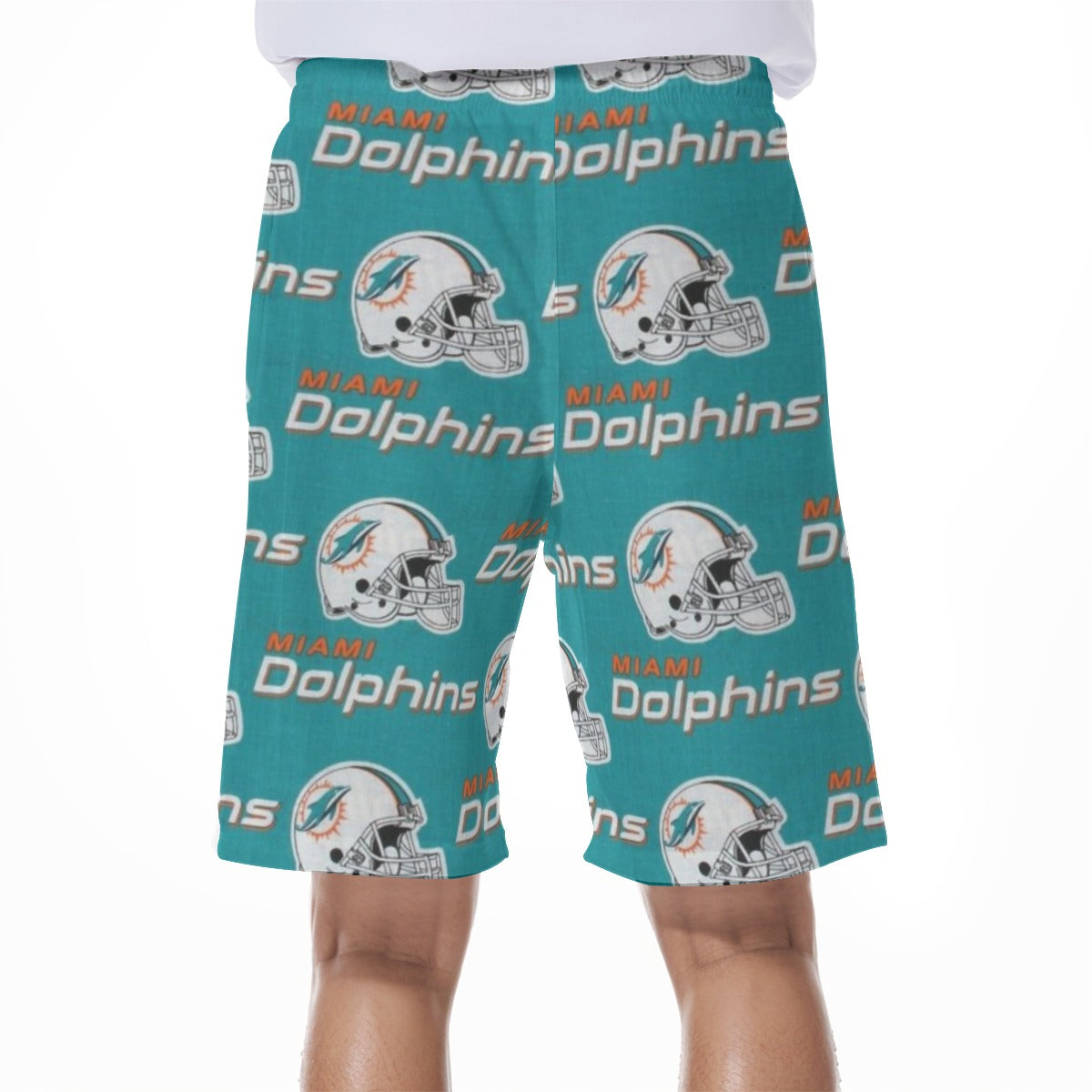 Miami Football Game Day All-Over Print Men's Beach Shorts