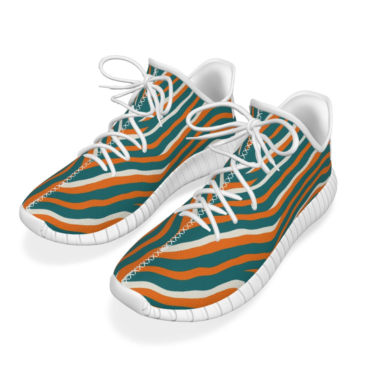 Miami Football Game Day All-Over Print Men's Coconut Shoes