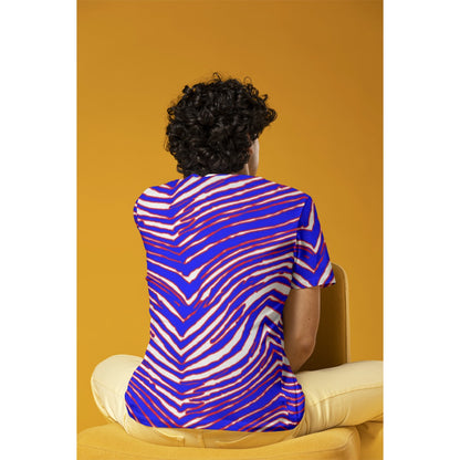 Buffalo Bills Zubaz Men's O-Neck T-Shirt