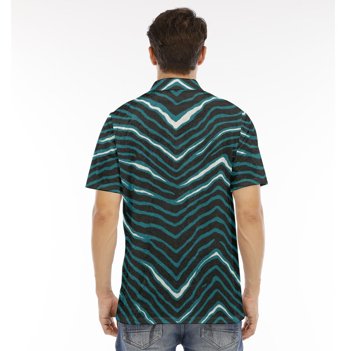 Philadelphia Football Game Day All-Over Print Men's Polo Shirt | Velvet