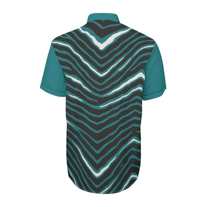 Philadelphia Football Game Day All-Over Print Unisex Collared Shirt|115GSM Cotton poplin