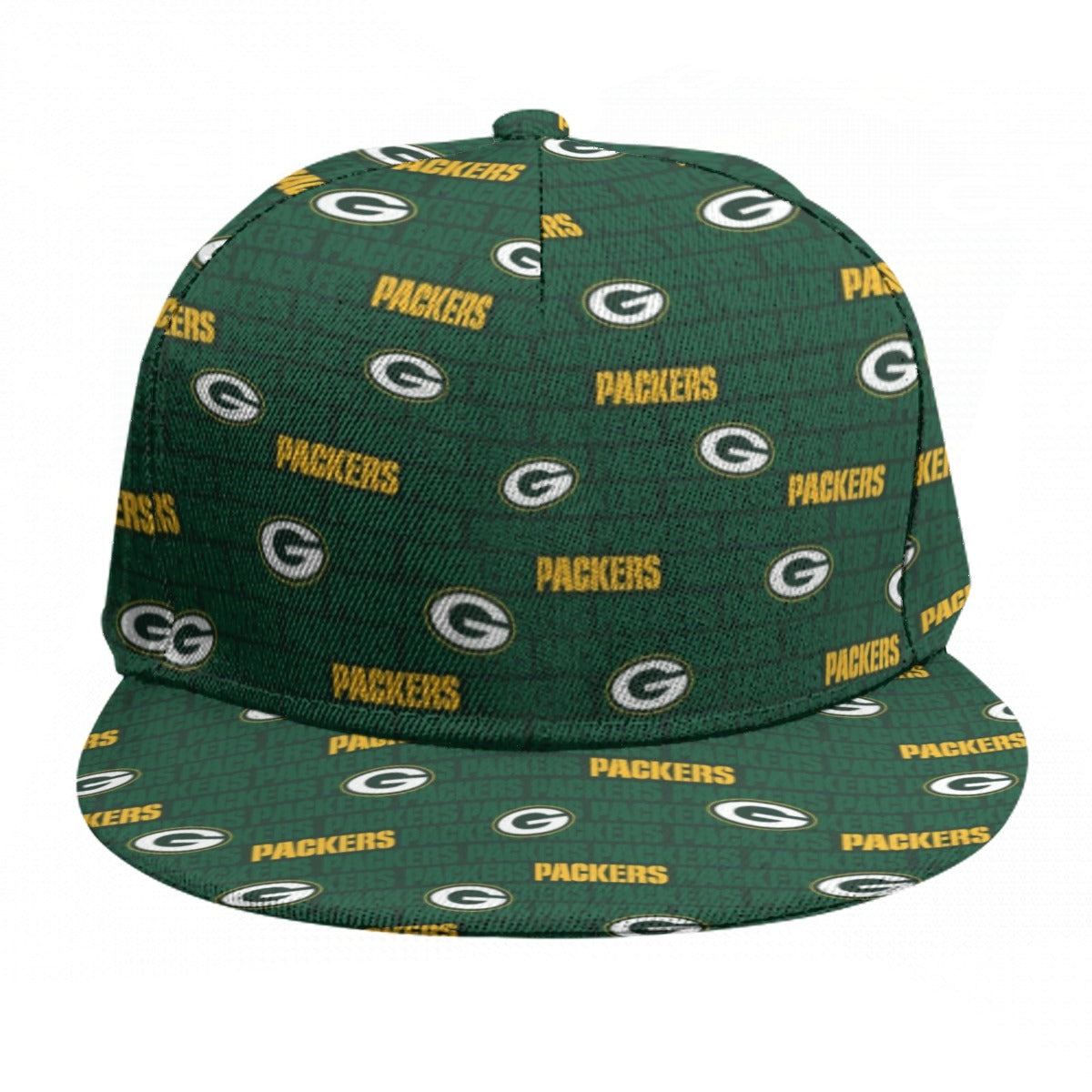 Green Bay Football Game Day Baseball Cap With Flat Brim