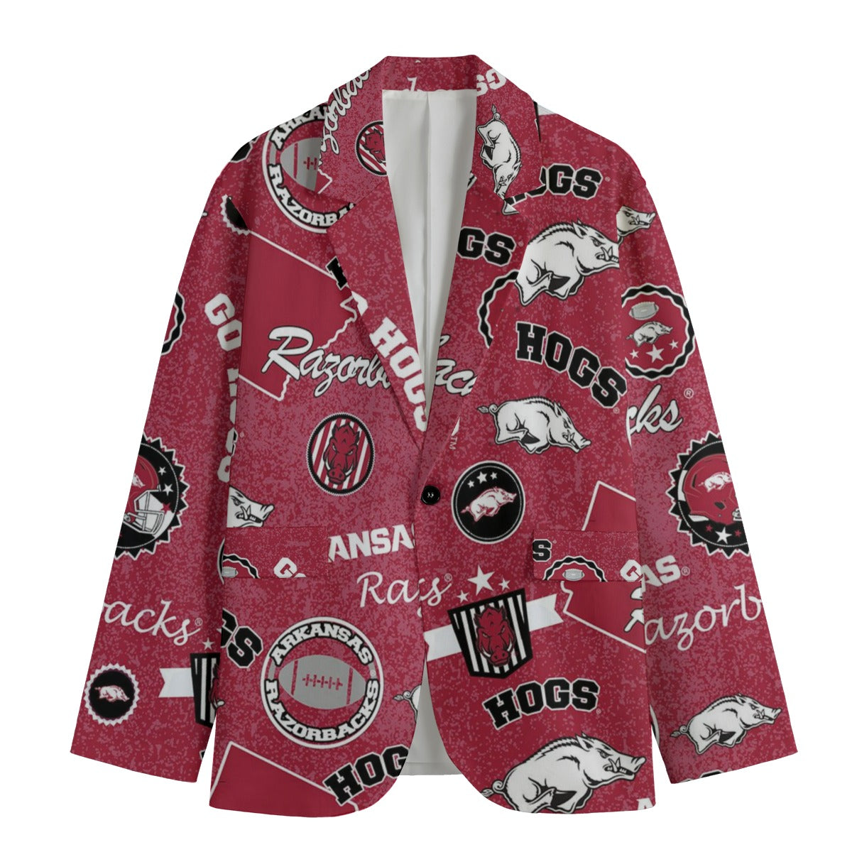 Arkansas - Razorbacks Game Day Collar Blazer