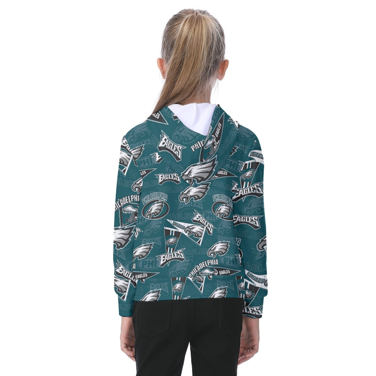 Philadelphia Football Game Day All-Over Print Kid's Heavy Fleece Hoodie
