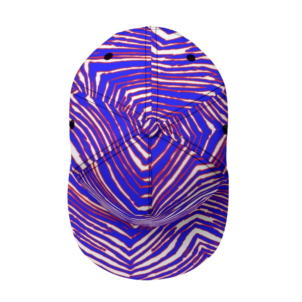 Buffalo Bills Zubaz Flat-Brim Baseball Cap With Box