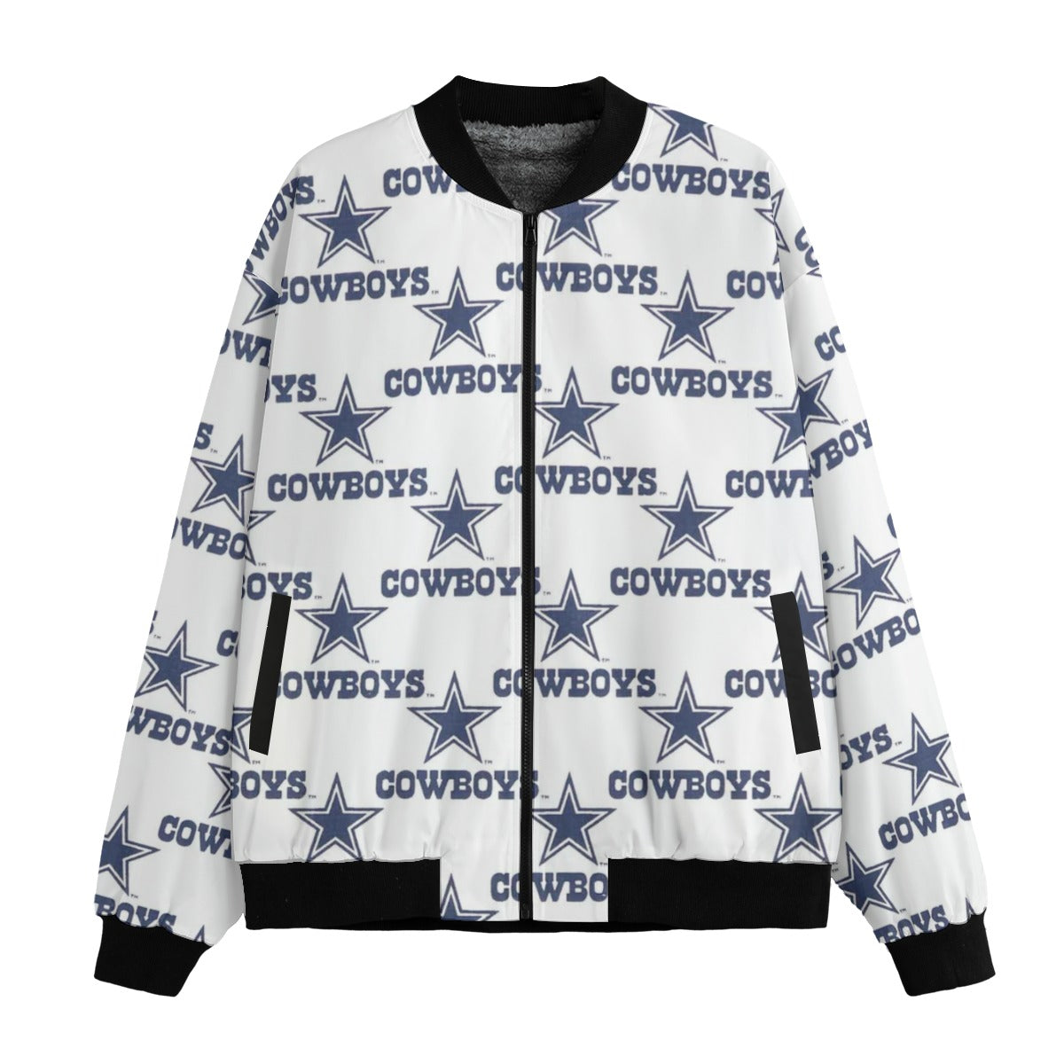 Urban Legend Dallas Cowboys Fleece Bomber Jacket