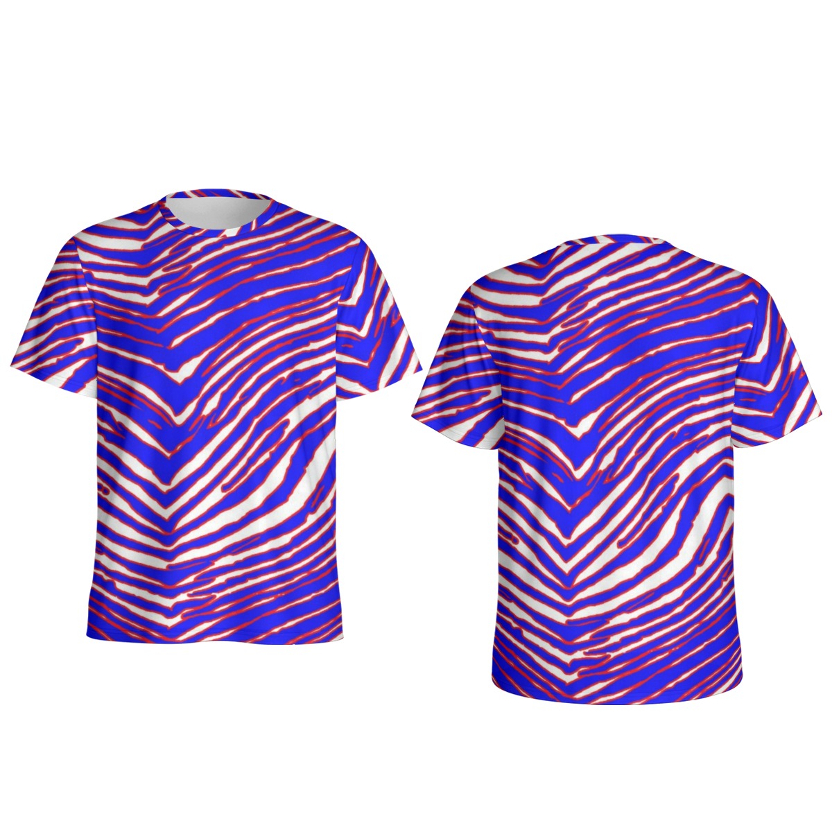 Buffalo Bills Zubaz Men's Split Hem Sun Protection T-Shirt