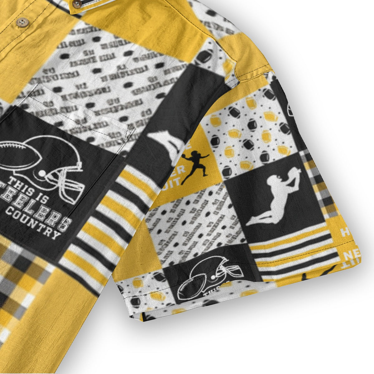 All-Over Print Men's Breathable Cotton Shirt|125GSM