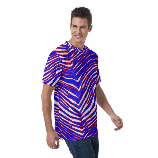Buffalo Bills Zubaz Men's T-Shirt | Velvet