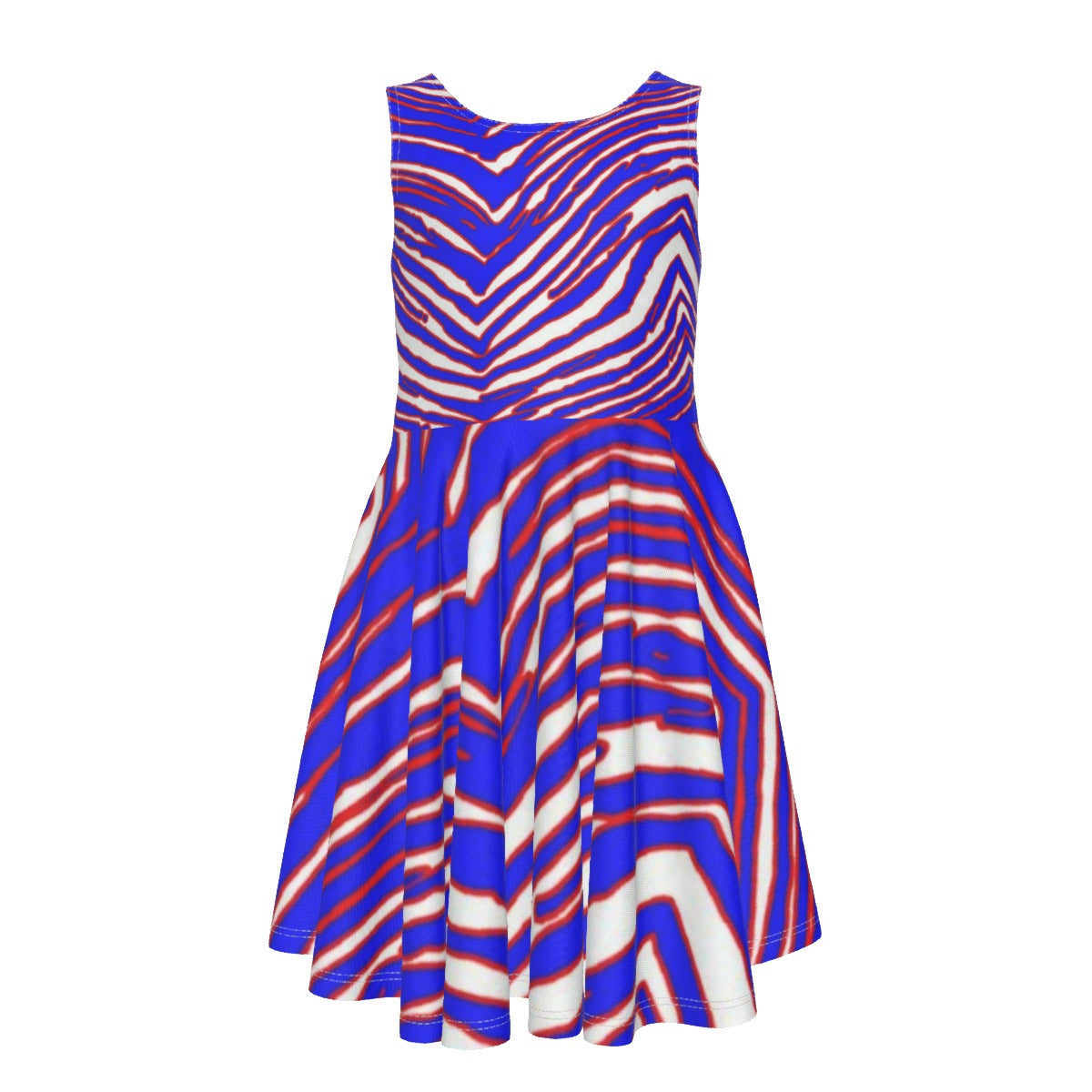 Buffalo Bills Zubaz Kid's Sleeveless Vest Dress