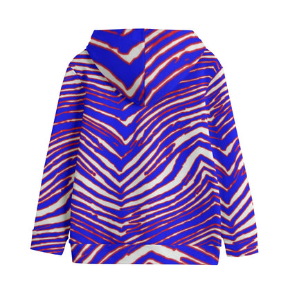Buffalo Bills Zubaz Kid's Pullover Hoodie | 310GSM Cotton